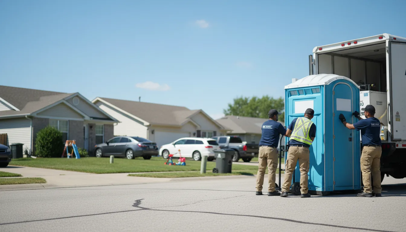 Standard Porta Potty Rentals in Sterling, MI near me